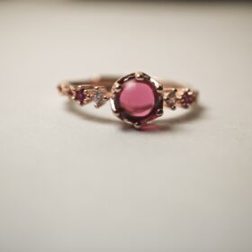 Adjustable Rose Gold Ring Pakistan by dango