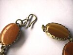 Natural Cat Eye & Brown Agate (Aqeeq) Bracelet - Image 3