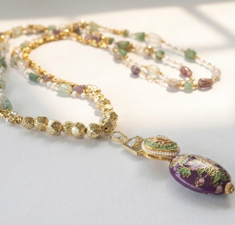 Natural Jade Mala for Women Pakistan by dango