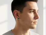 10mm Steel Square Black Stud - Image 3