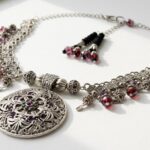 oxidized necklace pakistan by dango