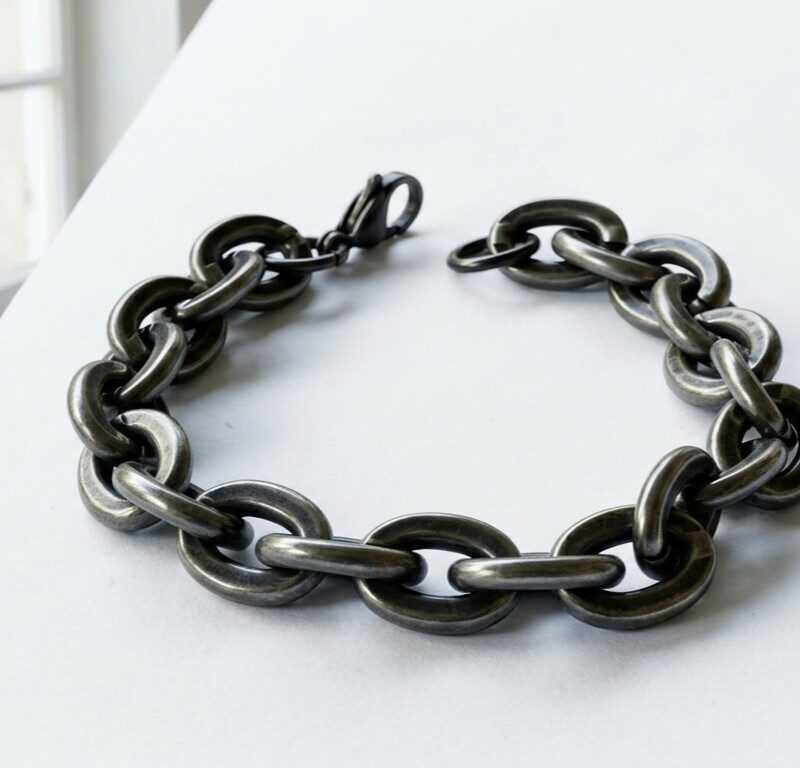 Vintage Steel Bracelet for Men Pakistan by dango