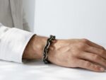 10mm Vintage Links Bracelet for Men - Image 2