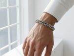 10mm Byzantine Steel Bracelet - Image 2