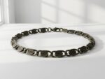 5mm Vintage Steel Bracelet for Men Pakistan by dango