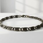 5mm Vintage Steel Bracelet for Men Pakistan by dango