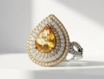 Yellow Zircon Ring for women Pakistan by dango