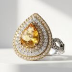 Yellow Zircon Ring for women Pakistan by dango
