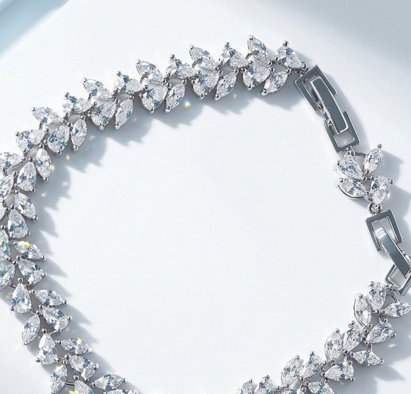 Zircon Crosses Bracelet for women Pakistan by dango