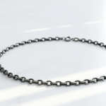 5mm Black Steel Chain for men Pakistan by dango