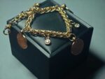 Gold Plated Coin & Zircon Bracelet - Image 3