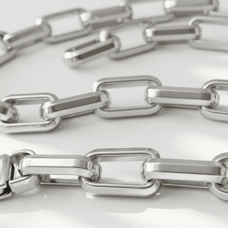 Reflective Steel Chain for Men Pakistan by dango
