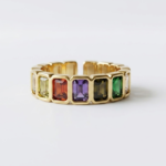 Gold Plated Zircon Ring Pakistan by dango