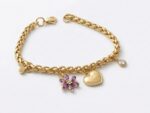 Gold Plated Charms Bracelet for women in Pakistan by dango