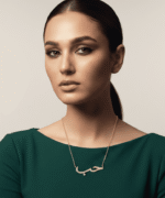Arabic Love Pendant Necklace - Image 2