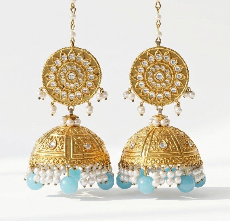Ethnic jhumka for women in Pakistan by dango