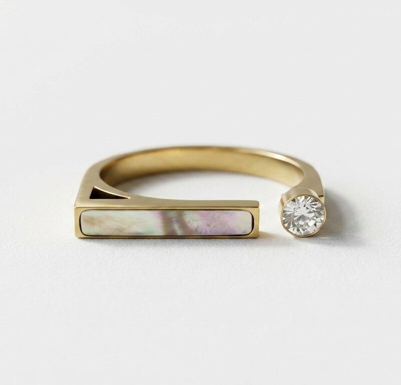 Mother of Pearl Ring for women Pakistan by dango