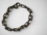 8mm Vintage Steel Bracelet with S Lock - Image 3