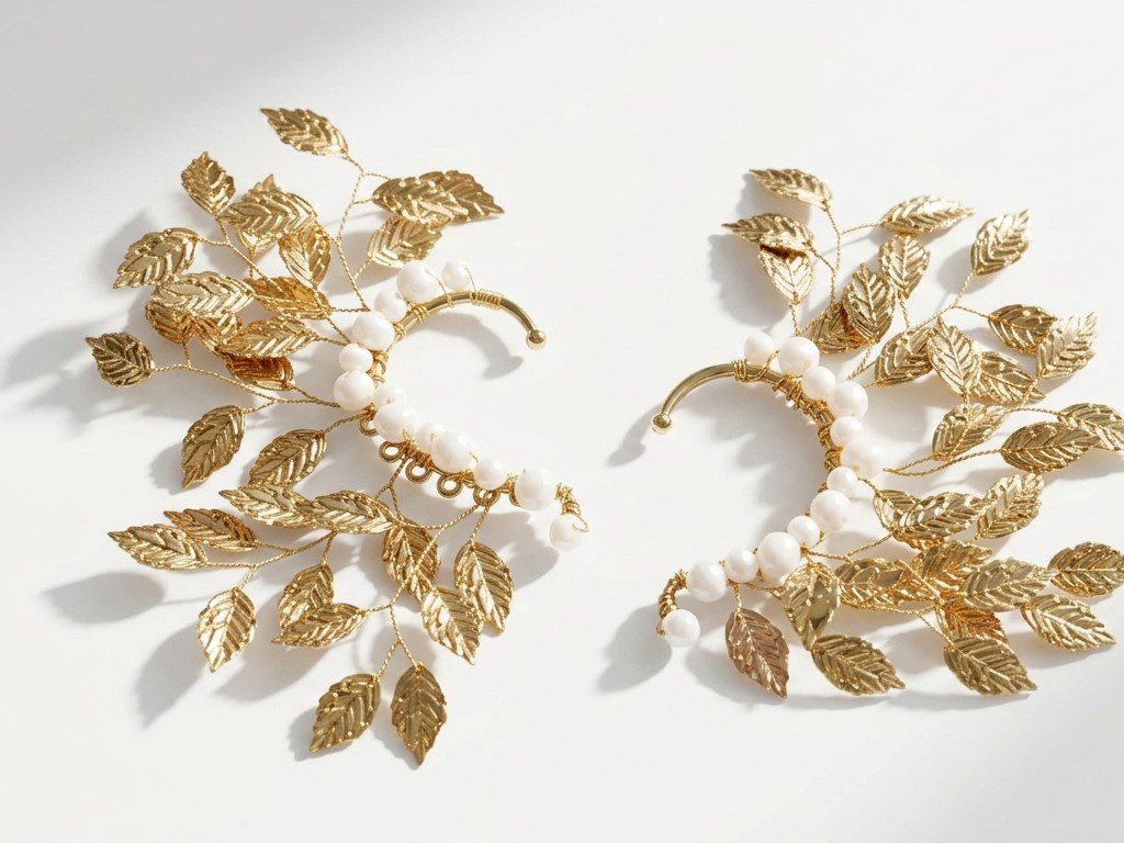 wings earrings pakistan Statement Cuff Earrings Pakistan by dango