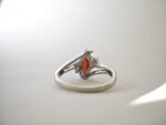 Red Crystal Solitaire Ring - Image 3