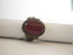 Brown Stone Vintage Ring - Image 3