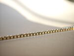 Gold Plated Zircon Anklet - Image 3