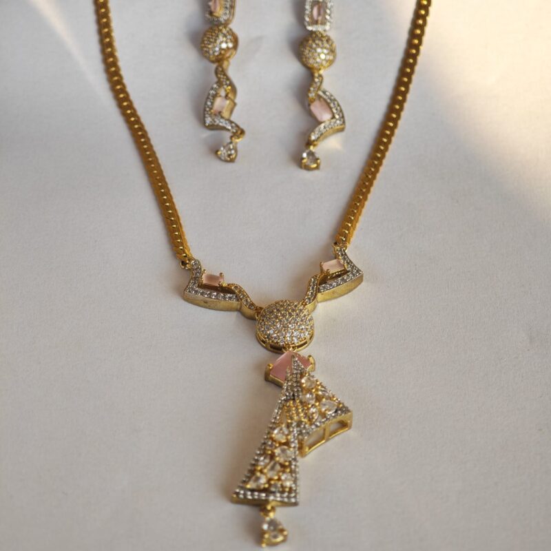 Pink Jewelry Set for women Pakistan by dango
