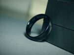 Black Tungstan Carbide Ring for men Pakistan by dango