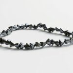 Black hematite bracelet in Pakistan by dango