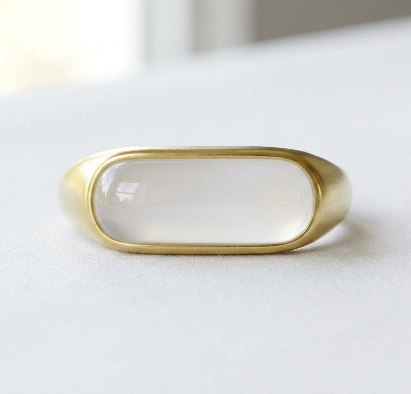 Gold Plated Silver Ring for women in Pakistan by dango