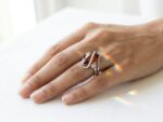 Red Crystal Solitaire Ring - Image 2