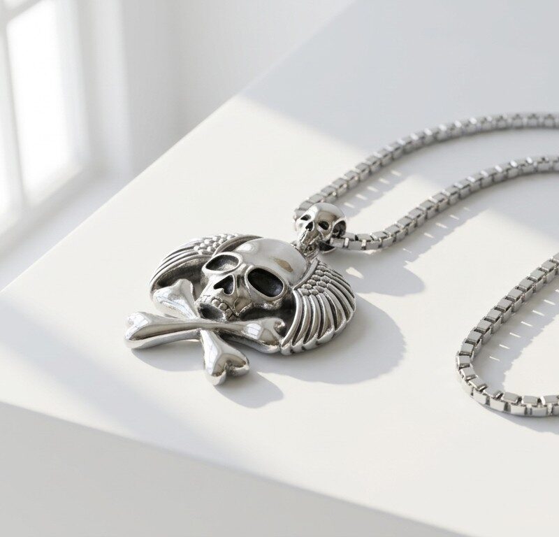Skull Pendant for Men Pakistan by dango