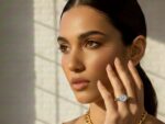 Gold Plated Steel Solitaire Ring - Image 2