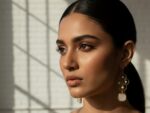 Golden Harmony Natural Pearl Drop Earrings - Image 2
