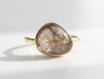 925 Sterling Silver Natural Quartz Gemstone Ring for women in Pakistan by dango