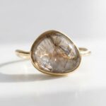 925 Sterling Silver Natural Quartz Gemstone Ring for women in Pakistan by dango