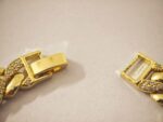 Gold Plated Zircon Cuban Style Bracelet - Image 4