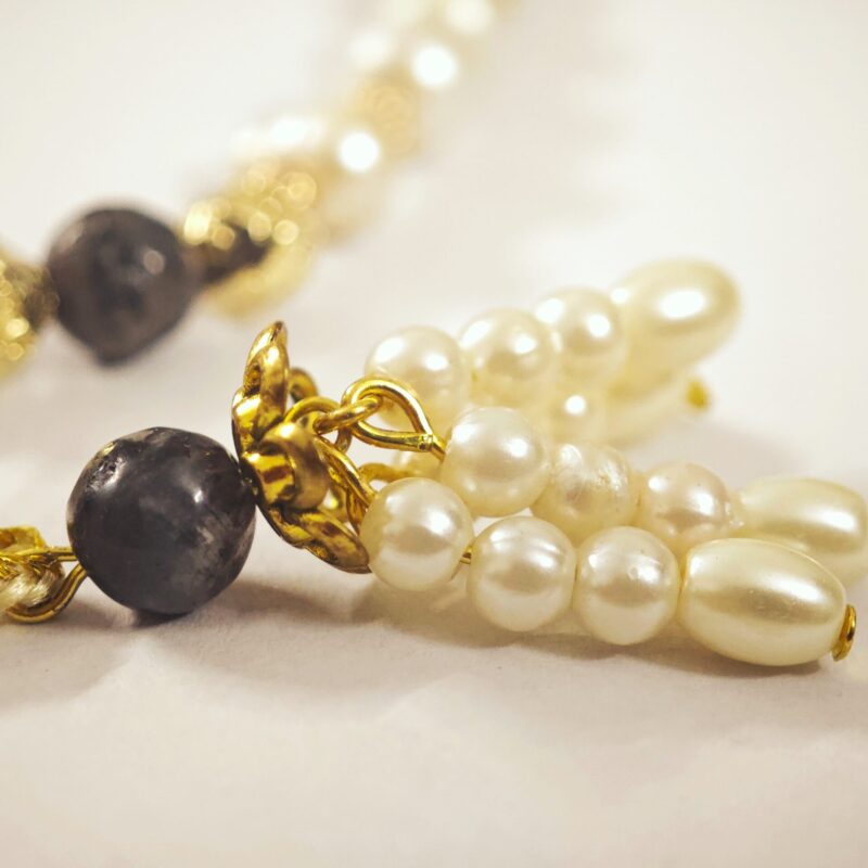 Freshwater Pearl & Agate Beaded Set