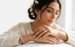 Golden Grace Pearl & Zircon Ring - Image 2