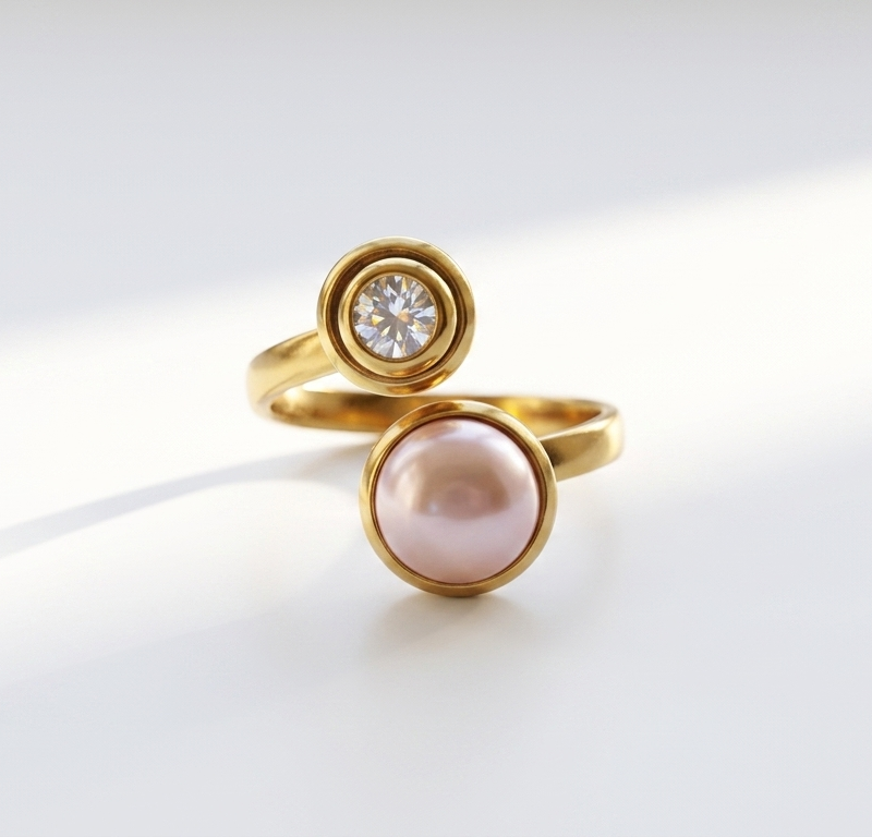 Pearl Ring for women in Pakistan by dango