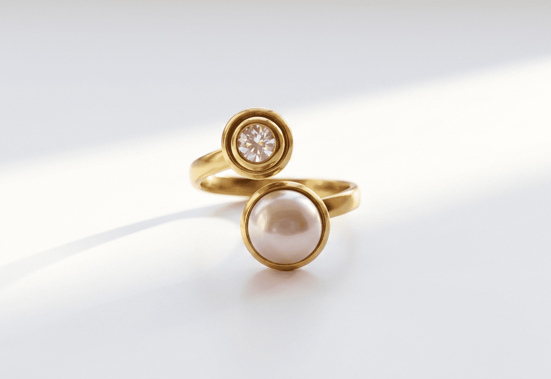 pearl ring pakistan (2) Pearl Ring for women in Pakistan by dango