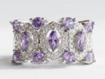 zircon adjustable ring for women in Pakistan by Dango