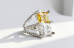 Statement Zircon Luxury Ring for Women in Pakistan by dango