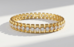 gold plated zircon bracelet for women in pakistan by dango