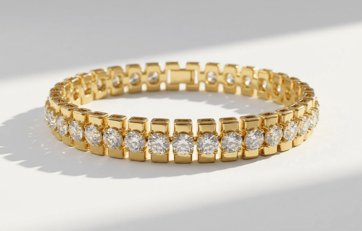 gold plated bracelet pakistan gold plated zircon bracelet for women in pakistan by dango
