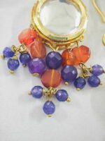 Amethyst & Agate Drop Earrings