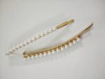 Golden Pearl Hair Pins