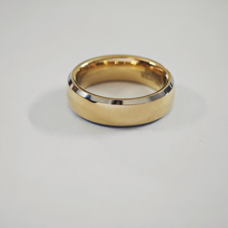 Gold Plated Tungsten Ring Pakistan by dango