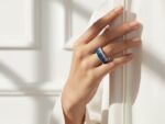 Blue 8mm Stainless Steel Crystal Ring - Image 2