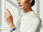 Gold-Plated Steel Bangle with Natural Lapis Lazuli (Lajward) & Pearls - Image 2